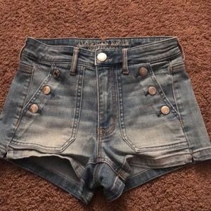 Hollister High Waisted Shorts
